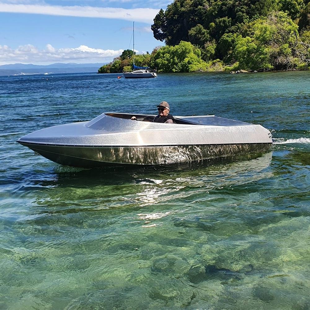 KINOCEAN Cruiser Jet Boat With Inboard Engine CE Certified Sport Yacht for Sale Yacht Aluminum New Zealand Waimak River Sport